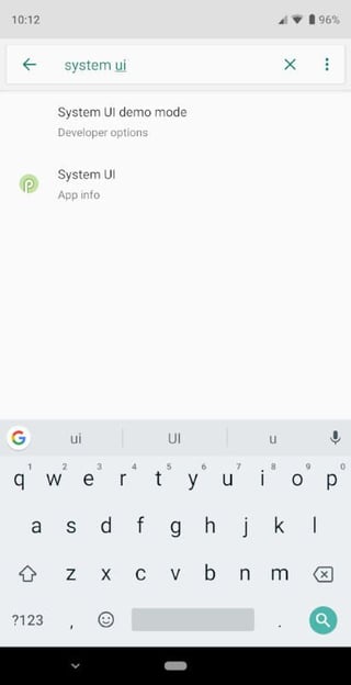 How to disable some System UI notifications in Android Pie