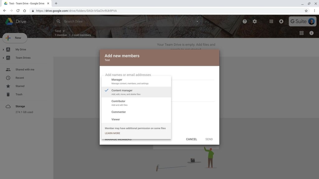 G Suite Team Drive access levels: What managers need to know