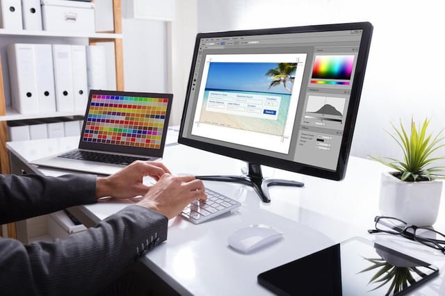 How to use basic PowerPoint skills to make pictures fit