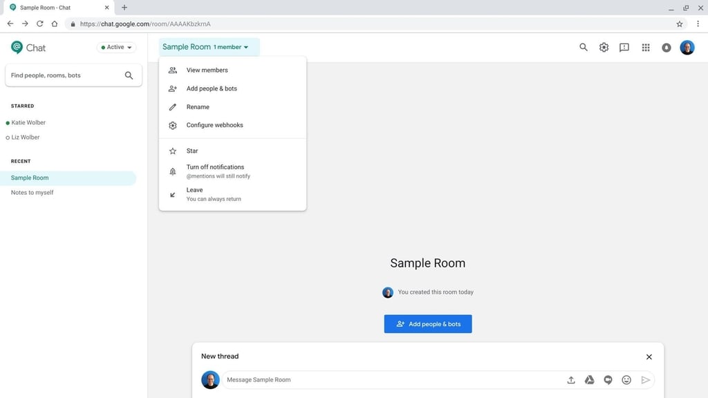 How to use Hangouts Chat