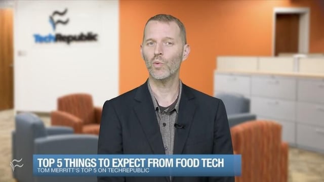 Top 5 things to expect from food tech