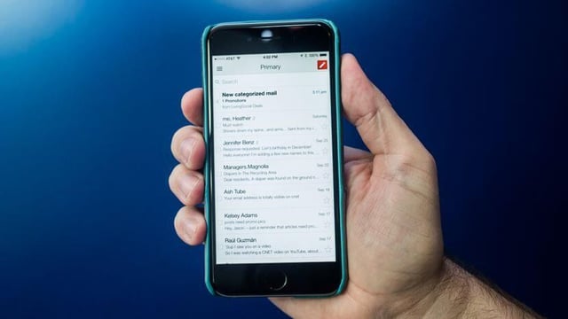 How to set up email notifications in iOS 12