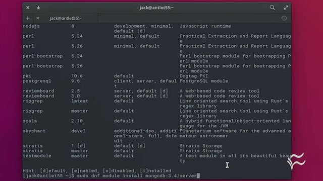 How to use the Fedora dnf modular repository