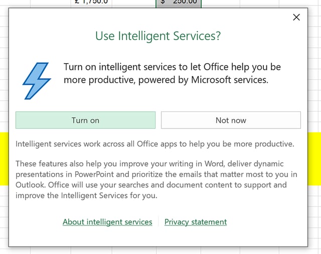 Excel Ideas: An intelligent data visualisation tool