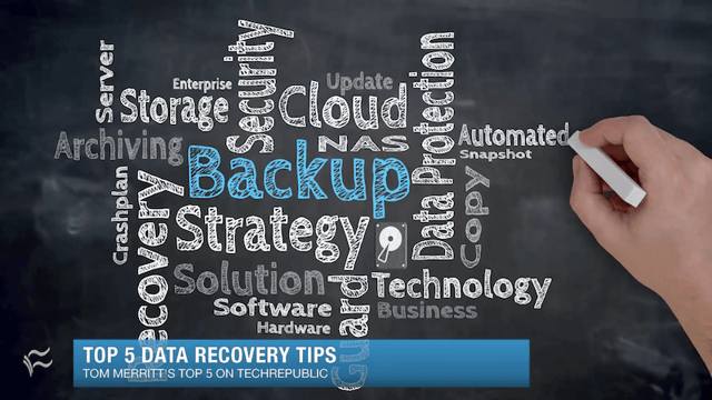 Top 5 data recovery tips