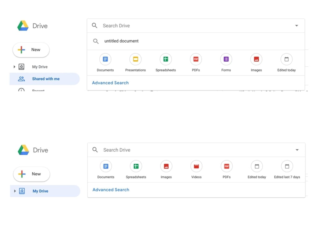 G Suite: How to quickly filter files with Google Drive Search and Cloud ...