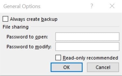 How to password protect an Excel workbook