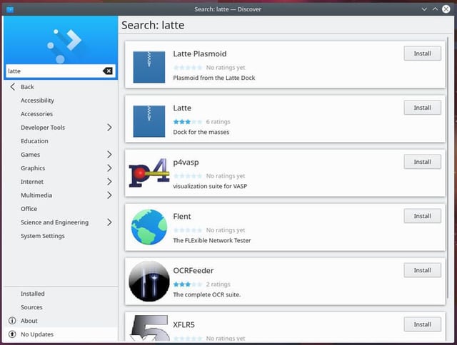 How to install the Latte dock on KDE