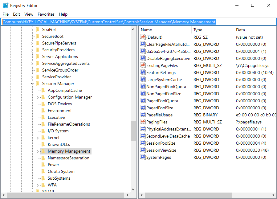 Компьютер\HKEY_local_Machine\System\CURRENTCONTROLSET\Control\session Manager. Local System служба. Memory Management реестр Windows 10. Компьютер\HKEY_local_Machine\System\controlset001\Control\session Manager\Memory Management.