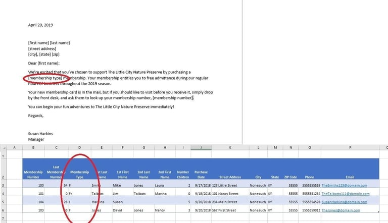 How to use conditional fields in a Word mail merge - TechRepublic