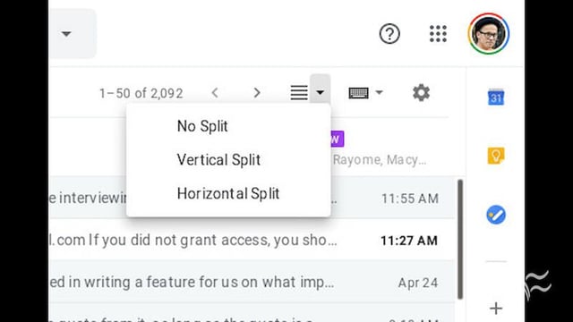 How to enable the hidden preview pane in Gmail