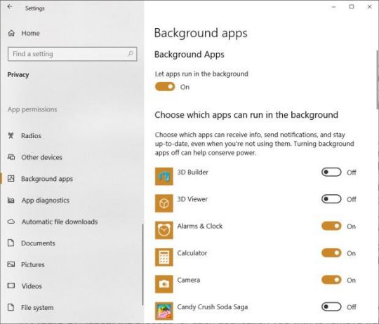 How to turn off background apps in Microsoft Windows 10 - TechRepublic