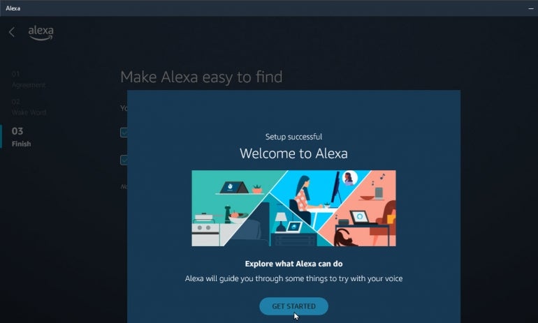 Amazon alexa best sale pc software