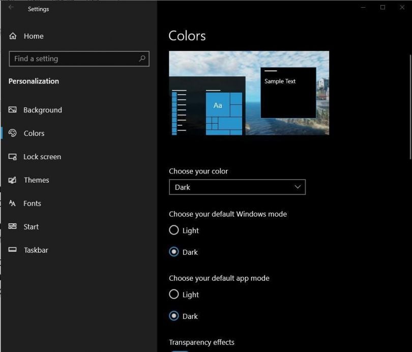 Windows 10 May 2019 Update: How to enable dark mode in any Windows app ...