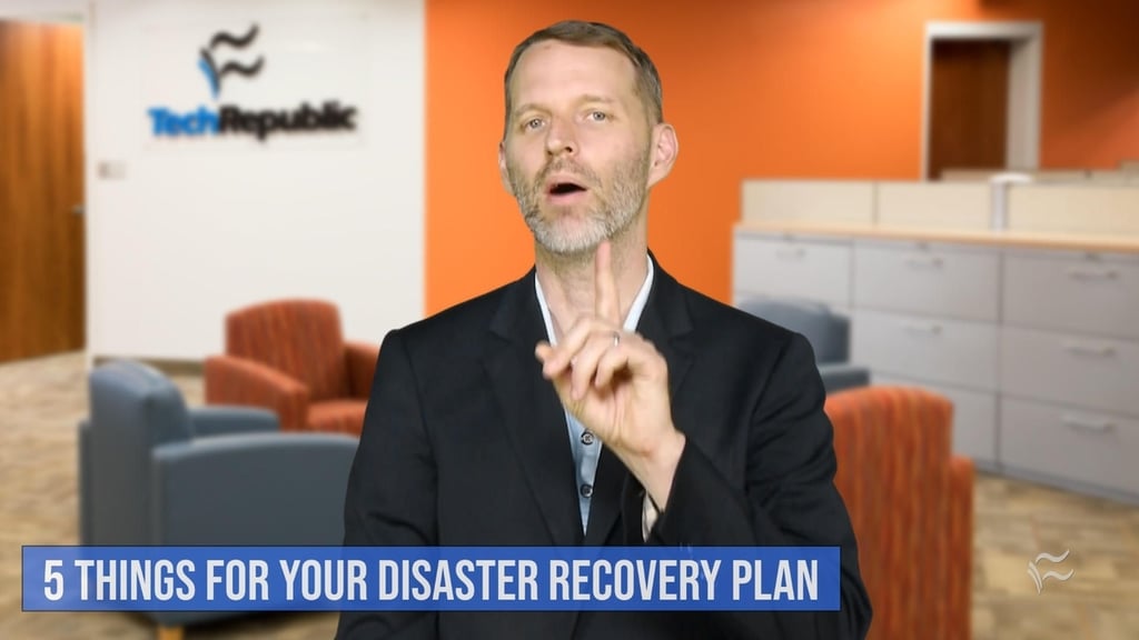 Top 5 things to consider for your disaster recovery plan