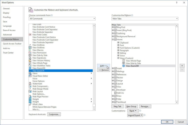 Mod Ribbon Word Error Message How to customize the Ribbon in Microsoft Office - TechRepublic
