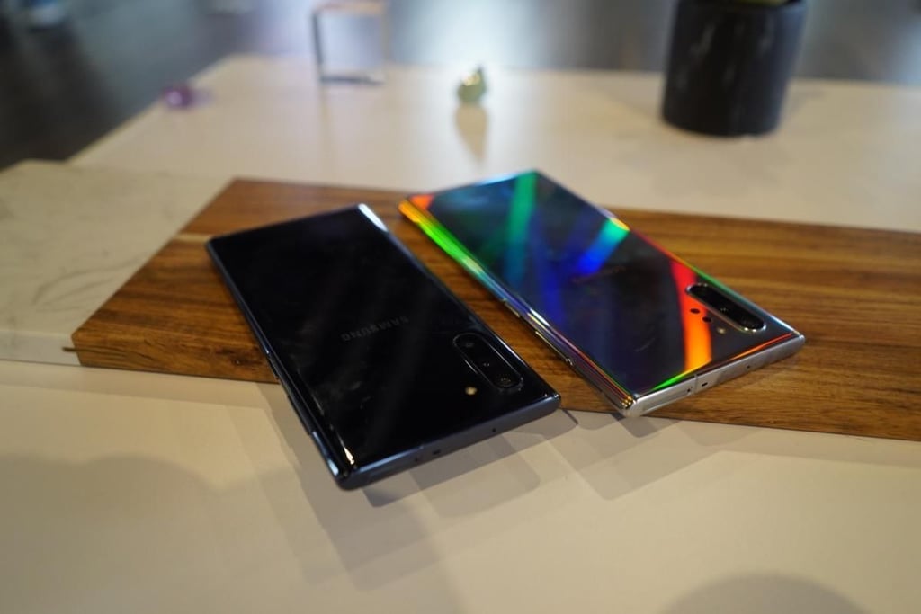 Samsung Galaxy Note 10 and Note 10+