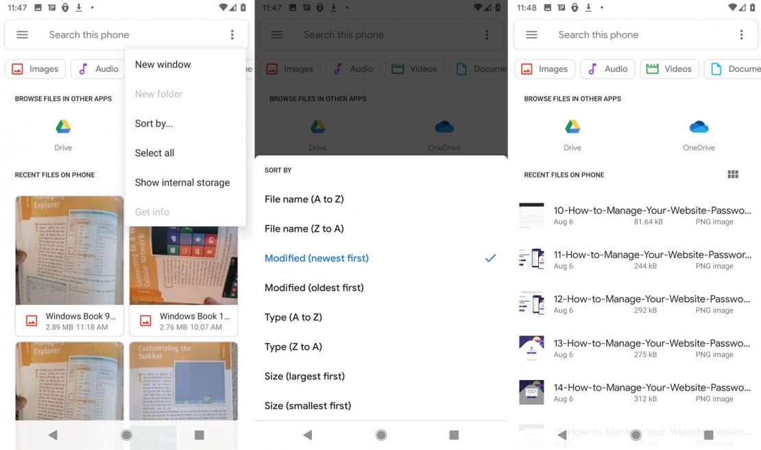 How to view and manage your files in Android 10 | TechRepublic