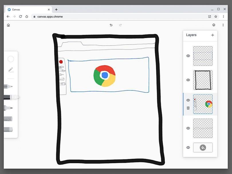 How to use apps to draw on a computer with Chrome