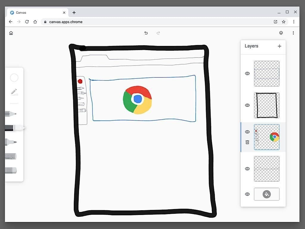 How to use apps to draw on a computer with Chrome