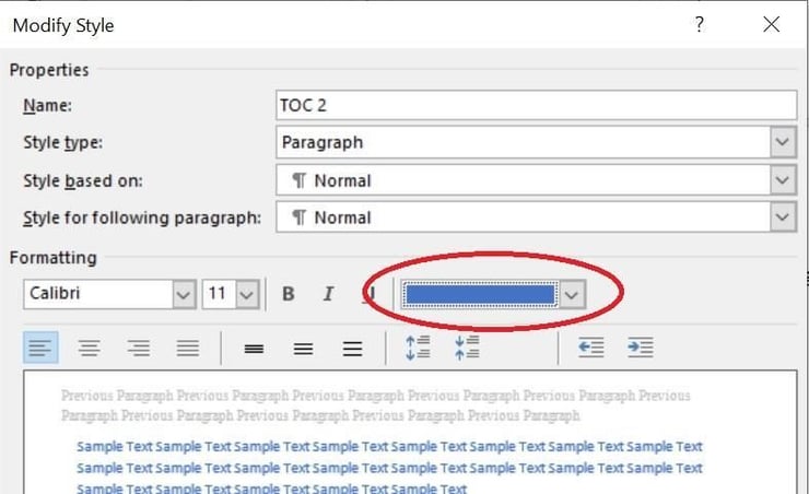 How to format a table of contents in a Word document - TechRepublic
