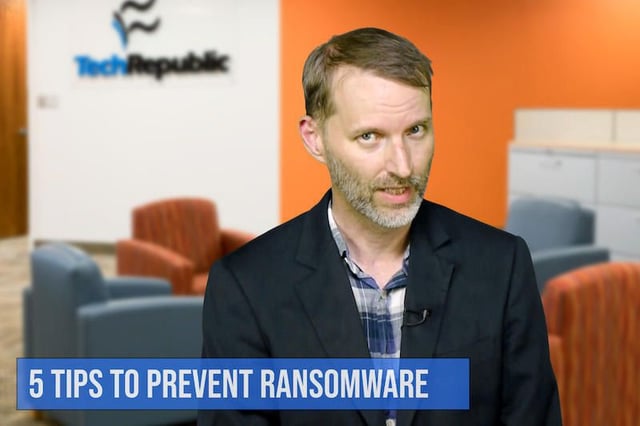 Top 5 tips to prevent ransomware