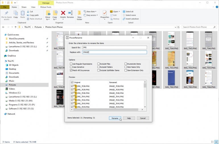 How To Batch Rename Files In Windows 10 With The PowerToys PowerRename ...