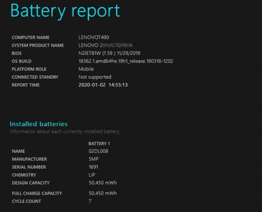 How To Check Your Battery Status And History In Windows 