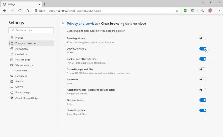 How to manage security and privacy in the new Microsoft Edge browser ...