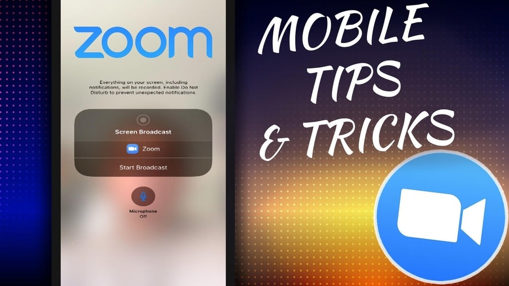 How to share content in Zoom from your mobile device