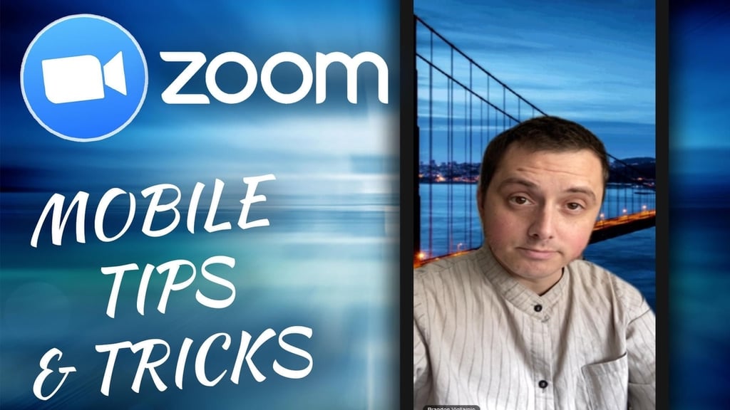 How to use virtual backgrounds in Zoom from your phone