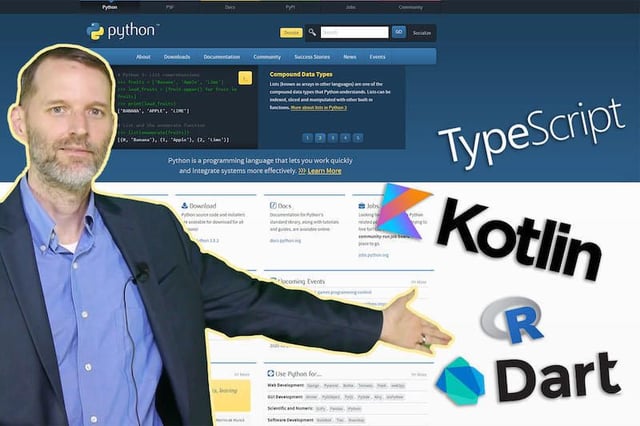 Top 5 popular programming languages