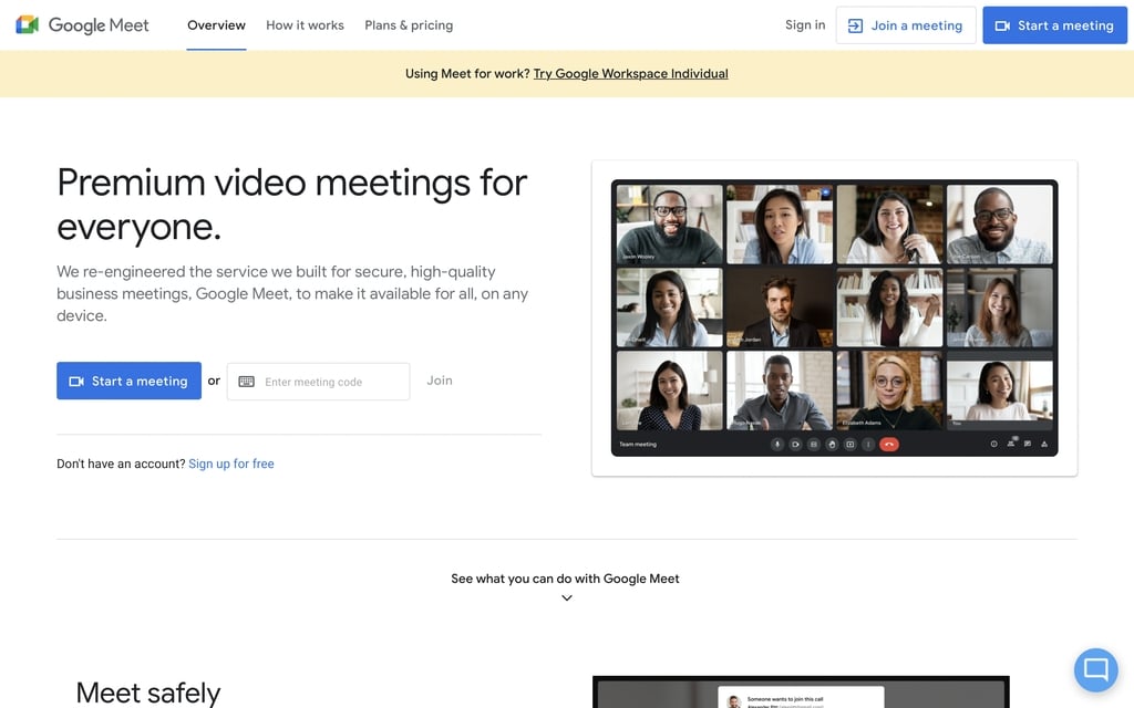 Google Meet: A cheat sheet to the app and platform features