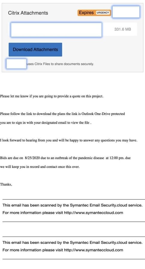 Phishing campaign exploits Symantec URL Protection to cover its tracks