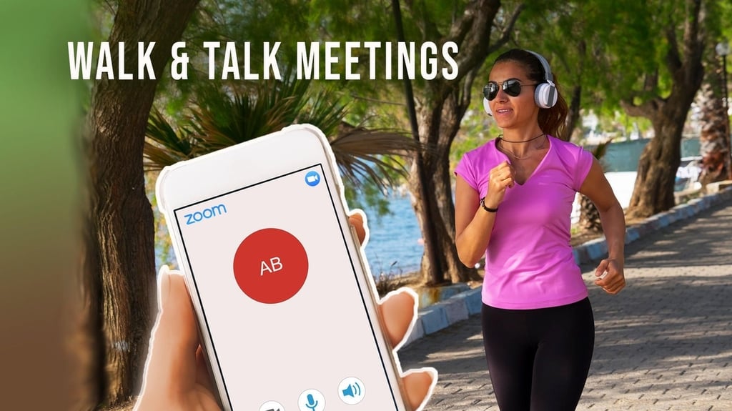 Why a walk-and-talk meeting can lead to healthier, happier employees