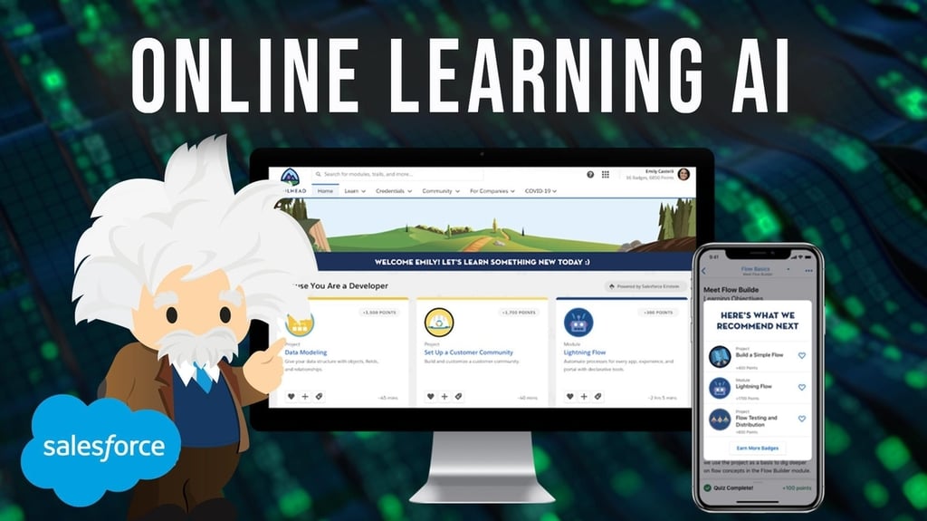 Einstein Recommendations for Trailhead brings AI to Salesforce’s online learning platform