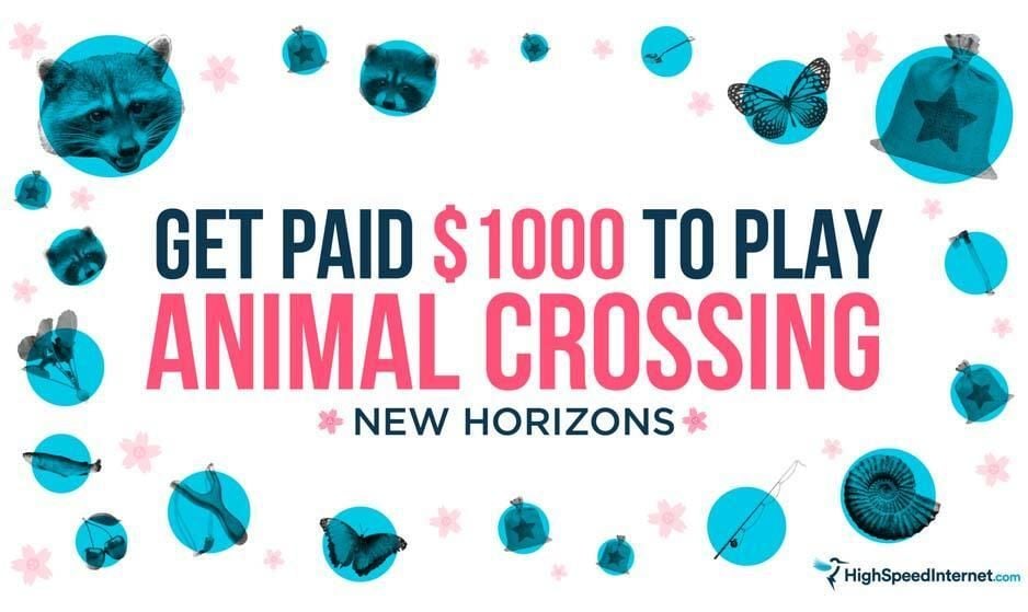 Dream job: HighSpeedInternet.com will pay someone $1,000 to play Animal Crossing