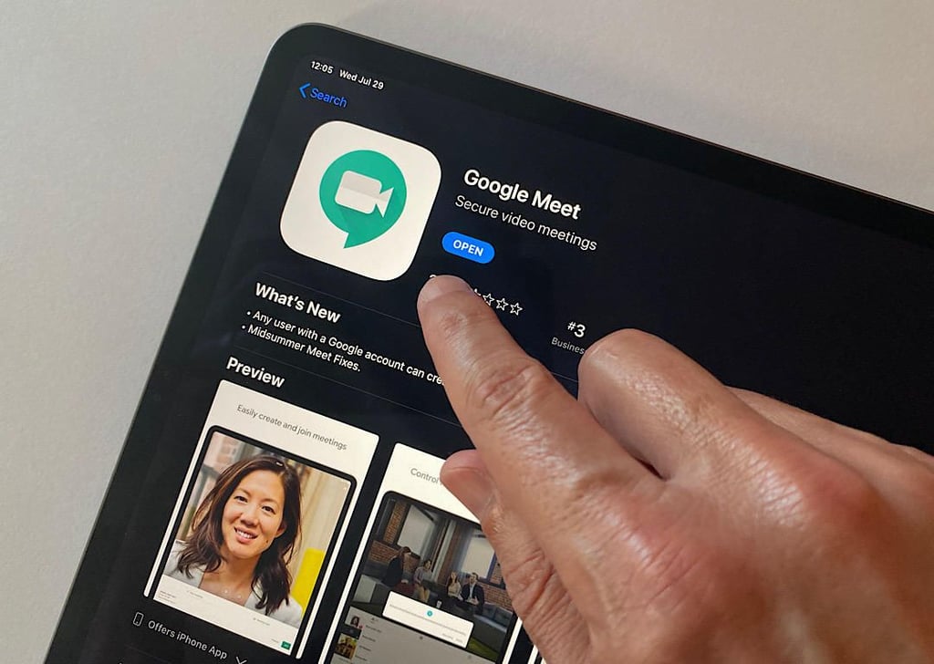 5 tips for using Google Meet on an iPad