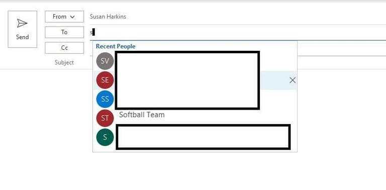 How to add a contact group for quick emailing to multiple recipients in ...