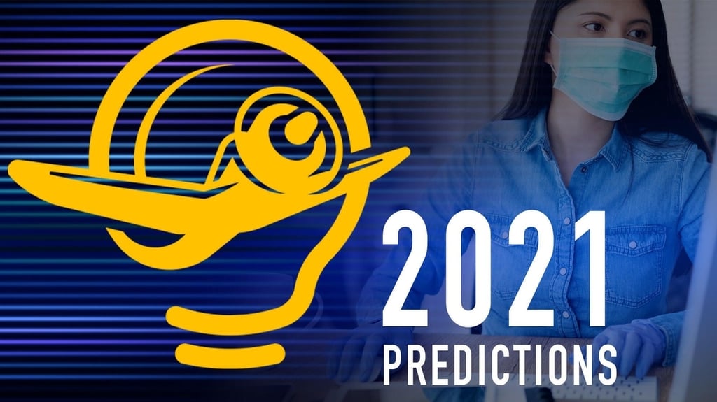 Predictions for 2021 include automation, re-skilling, and blending of reality and VR