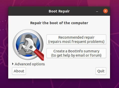 How to repair the GRUB2 boot loader on Linux