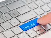 Donate button