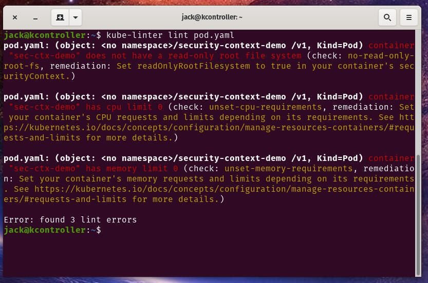 How to check your Kubernetes YAML files for best practices