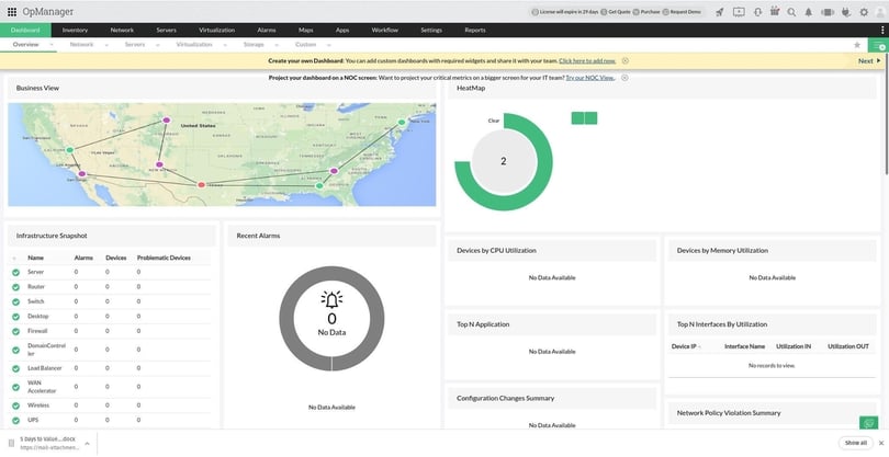 How to install the ManageEngine OpManager on your data center servers ...