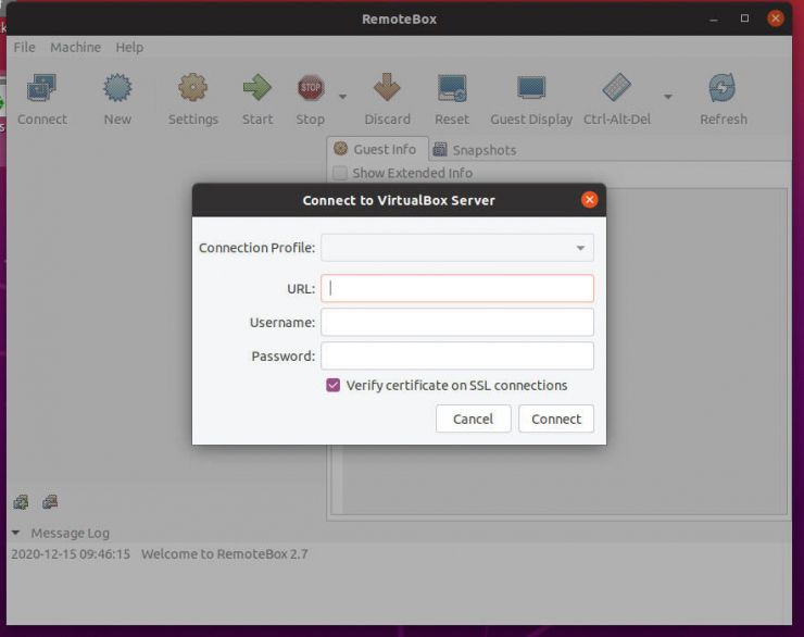 How to set up a VirtualBox remote GUI for easy VM management