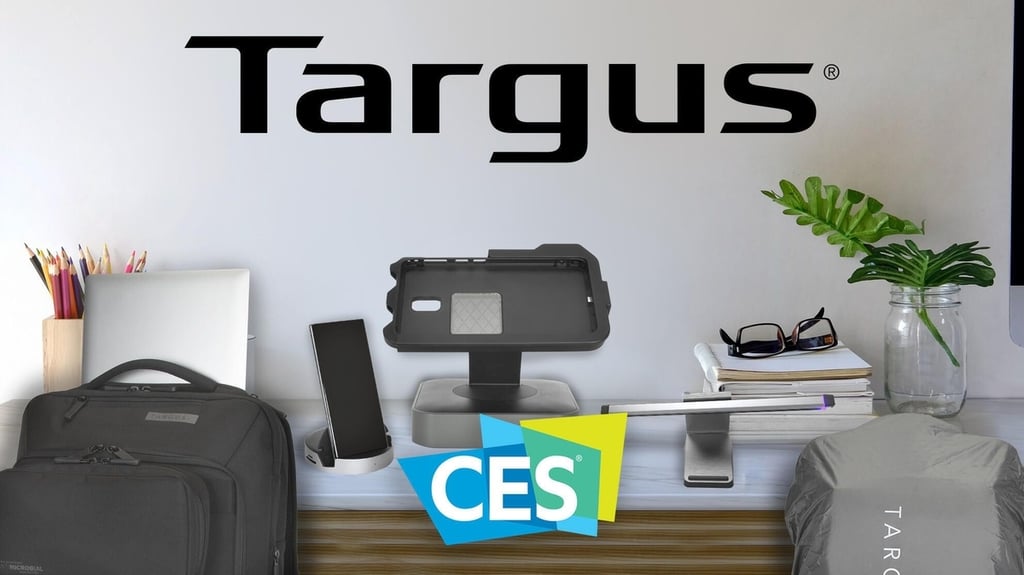 Targus introduces new products for remote or hybrid work at CES 2021