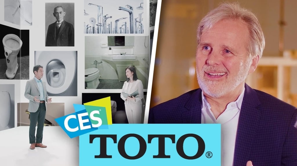 Toto presents new toilet technology for cleaner, safer bathrooms at CES 2021