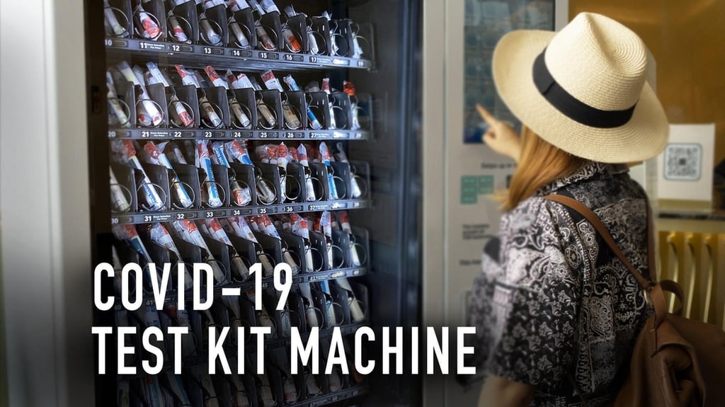 Digital health company puts COVID-19 tests in vending machines for easy access to quick results