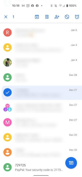 How to quickly block spam SMS in Android