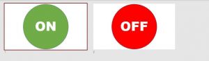 How to add an on and off image to a PowerPoint presentation